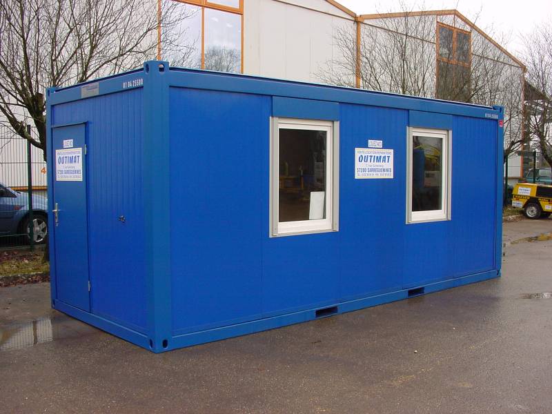 Location bureau Bungalow containex sur sarreguemines